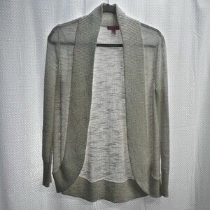 Lilly Pulitzer Women’s White Amalie Open Front Cardigan Small Preppy